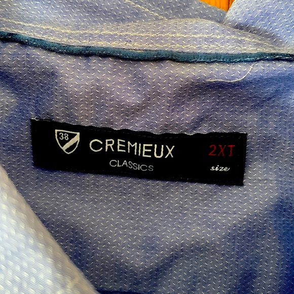 NWT CREMIEUX SHORT SLEEVE SHIRT - Picture 4 of 6